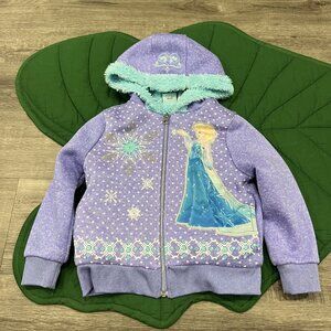 Olaf's Frozen Adventure 3T Full Zip Fleece Lined Hooded Jacket
